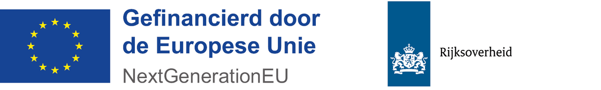 Logo van de EU en Rijksoverheid